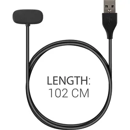 kwmobile USB Kabel Charger kompatibel mit Huami Amazfit Bip U / GTR 2e / GTS 2 Mini/Pop Ladekabel / Smart Watch Ersatzkabel / Fitnesstracker Aufladekabel in Schwarz
