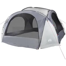 vidaXL Partezelt 4,55 x 2,4 m Weiß/Grau