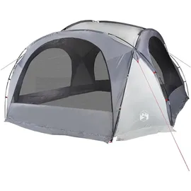 vidaXL Partezelt 4,55 x 2,4 m Weiß/Grau