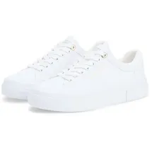 Tommy Hilfiger TH Foxing Platform Canvas Damen Weiß 40