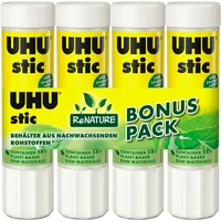 UHU Klebestift ReNATURE 21g, 4 Stück