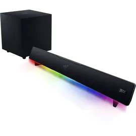 Razer Leviathan V2 Soundbar inkl. Subwoofer - Kompaktes Format, THX Audio, USB-C, Bluetooth, Powered by Razer ChromaTM RGB