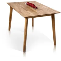Moebel-Eins VINCENT Esstisch, Material Massivholz, 140 x 80 cm