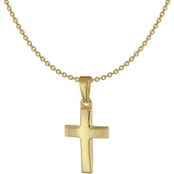 Acalee 20-1220 Kinder-Halskette mit Kreuz-Anhänger Gold 333 / 8 Karat, 42 cm