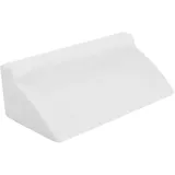 Keilkissen, Bett Keilkissen Schaumstoffkeilkissen mit Waschbarem Rei?verschlussbezug Beinerh?Hung R ̈1cken Lendenwirbelst ̈1TZE Kissen(Wei?)