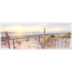 Keilrahmenbild NORDERNEY - bunt