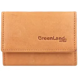 Greenland Nature Nature Kreditkartenetui RFID Leder 10 cm braun