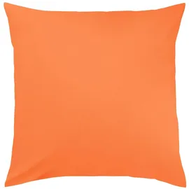 Traumschlaf Kissenbezug Basic Single Jersey 80 x 80 cm Orange