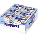 Knoppers Joghurt 24 x 25g – Gefüllte Waffelschnitte mit Joghurtcreme und Nougatcremefüllung