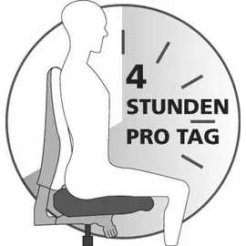 TOPSTAR Point 60 ohne Armlehnen schwarz/schwarz