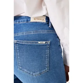 GARCIA Celia 249 Jeans in Mittelblau mit Wide Leg-W31 / L30