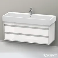 Duravit Ketho Waschtischunterschrank, 2 Auszüge, KT663902222,