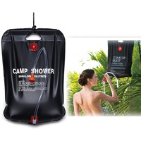 Wassersack 20l Outdoor Camping Wandern Solar Duschtasche Heizung Camping  Dusche