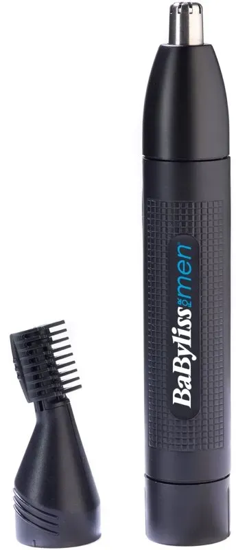 BaByliss For Men E652E Ohren - und Nasenhaartrimmer + Aufsatz zum Zurechtschneiden der Augenbrauen 1 St.