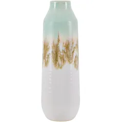 Blumenvase BYBLOS handgefertigt Keramik 35 cm Bunt