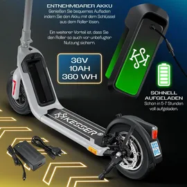 Kesser E-Scooter grau
