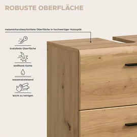 Möbel Boss Ice 4-tlg. Artisan Oak