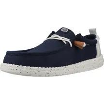 HEYDUDE Wally Craft Linen Herren Navy 42