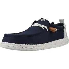 HEYDUDE Wally Craft Linen Herren Navy 42
