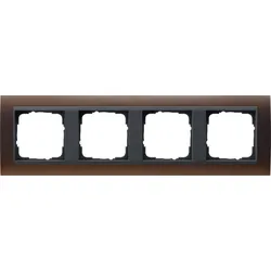 Gira Abdeckrahmen 4f.opak dbr 021413
