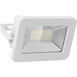goobay LED-Außenstrahler 20 W Aluminium/IP65 weiß