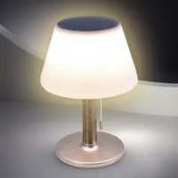 Spetebo Solar Tischlampe warmweiß - 27 cm - LED