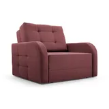 moeblo Schlafsessel Porto 101 x 90 x 100 cm Rot mit Relaxfunktion