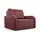 moeblo Schlafsessel Porto 101 x 90 x 100 cm Rot mit Relaxfunktion