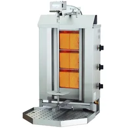 CombiSteel Gyros Grill Gas. Motorposition Oben, 3 Heizzonen