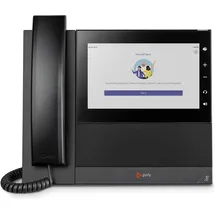 HP Poly CCX 600 Business Media Phone MS PoE-e, Telefon, Schwarz