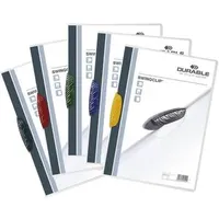 Durable Klemmhefter A4 transparent 25 St.