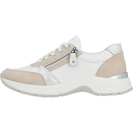 REMONTE Damen D0G09 Sneaker, Rose/Weiss/Ice/Weiss / 81, 37 EU