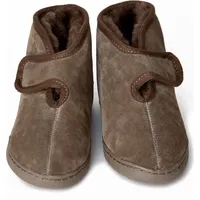 Hausschuhe Lammfell Typ "Athen", braun, 39 - Braun - 39