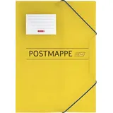 Brunnen Eckspanner Postmappe DIN A4 gelb