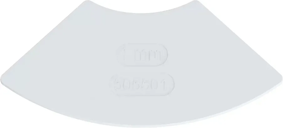 Ausgleichsstücke - beko TERRASYS Abstandsplättchen, 1mm, 50Stück