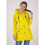 Regenjacke ANKERGLUT "Friesennerz ankerglutbucht Regenmantel, Longjacket", Damen, Gr. 36/38 (M), gelb, Web, Obermaterial: 100% Polyurethan. Futter: 100% Polyester, figurumspielend hüftbedeckend, gerader Abschluss mit Druckknopf, Jacken Regenjacke, auch in Großen Größen erhältlich
