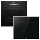 Bosch Herdset Bosch Backofen Pyrolyse + Gorenje Induktionskochfeld Booster autark 60 cm