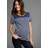 NEUN MONATE Umstandsshirt in blau geringelt), | Gr.: 44/46,