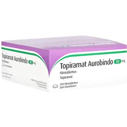 Topiramat Aurobindo 50 mg Filmtabletten 200 St