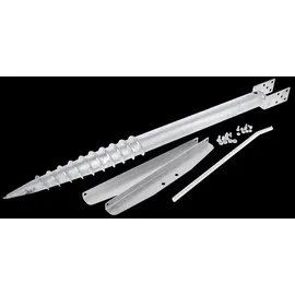 kerbl hobbyfarming Ako Agrartechnik - Kerbl Spiral-erd-/halteanker, Gesamthöhe inkl. Gewinde 120 cm, 442382
