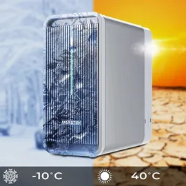 sunniva Balkonkraftwerk Full Black Bifazial 1000 W inkl. 2,24 kWh Speicher + 2 x 500 W N-Typ Glas-Glas Bifacial Module