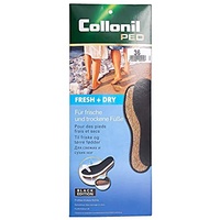 Collonil Fresh&Dry Black EDI. Gr.46 Herrengrößen Einlegesohlen, Mehrfarbig (neutral), 46 EU