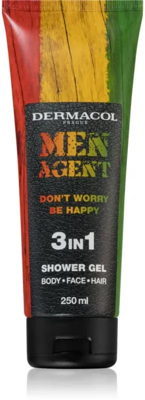 Dermacol Men Agent Don ́t Worry Be Happy Duschgel 3in1 250 ml