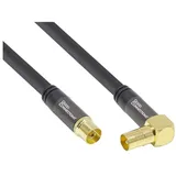 Good Connections GC-M2077, 10 m, IEC/coax, Schwarz