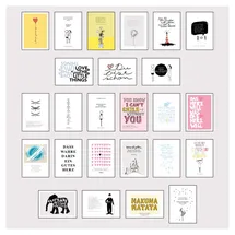 Nova MD Postkarten-Set mit Zitaten zur Motivation. Tl.3