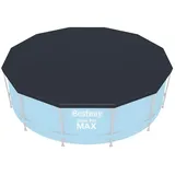 BESTWAY Flowclear Pool-Abdeckplane grau 366 cm