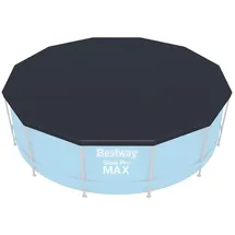 BESTWAY Flowclear Pool-Abdeckplane grau 366 cm
