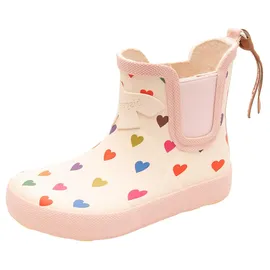 Bisgaard Barefoot Gummistiefel love rosa 29