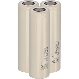 Samsung 3x Samsung INR21700-30T 3,6V 3000mAh 35A Li-Ion-Akku