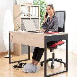 InnovaGoods Fußwärmer ergonomisch gestaltet und tragbar, 3 Temperaturstufen, 1,5Mts Stromkabel, Wärmt Ihre Füße in Sekunden, Ideal für den Winter.